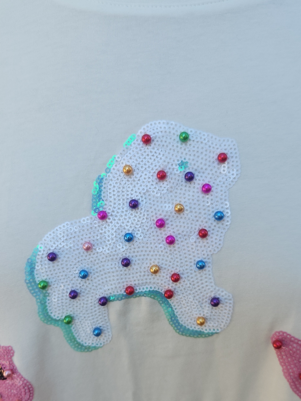 Queen of Sparkles Frosted Animal Crackers Tee Large - Picture 4 of 9